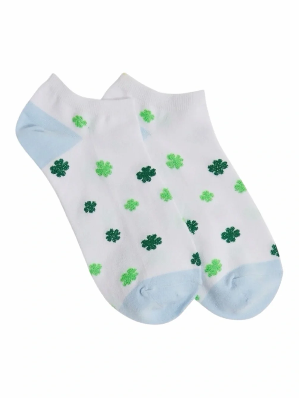 NWT! Lot of (2) J. Crew Lucky 4-Leaf Clover Socks. One Size.